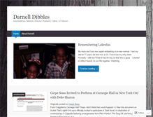 Tablet Screenshot of darnelldibbles.com